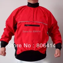 Полусухая верхняя часть брызг куртки водостойкие камешки весло для Каяка caneoing, парусный спорт рыбалка серфинг