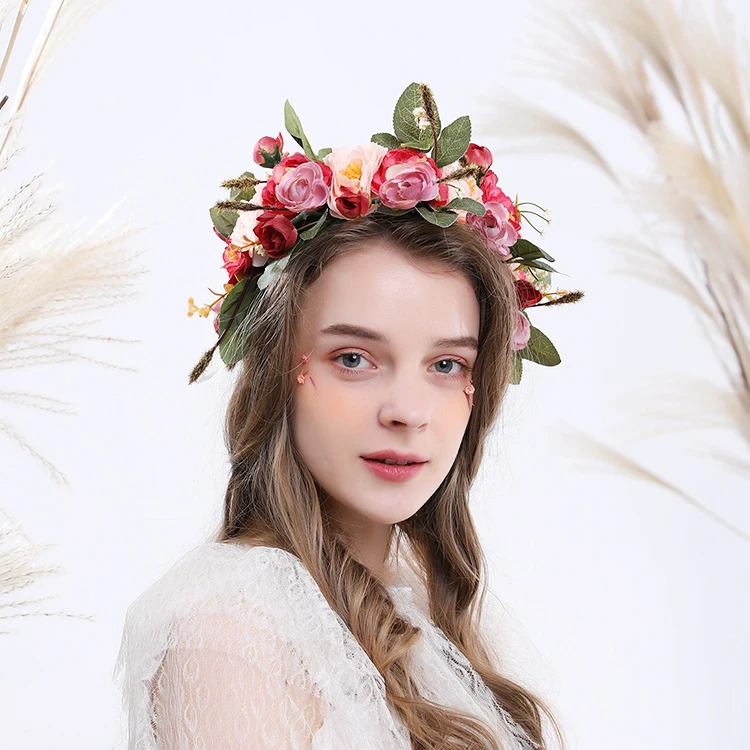 Floral headband wedding Clearance