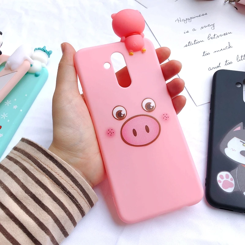 Funda huawei mate 20 Lite чехол etui mate 10 Lite чехол 3D Kawaii Медведь Единорог силиконовый чехол для huawei mate 20 Lite чехол Capa - Цвет: 2