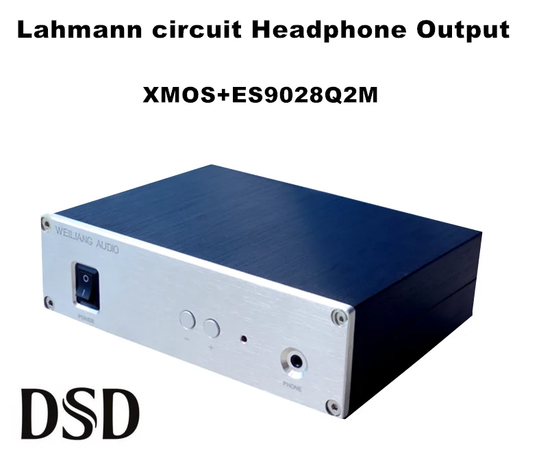 ES9028Q2M Xmos DSD усилитель для наушников USB DAC декодер 24 бит/192 K Win MAC|headphone amplifier|usb dac headphone