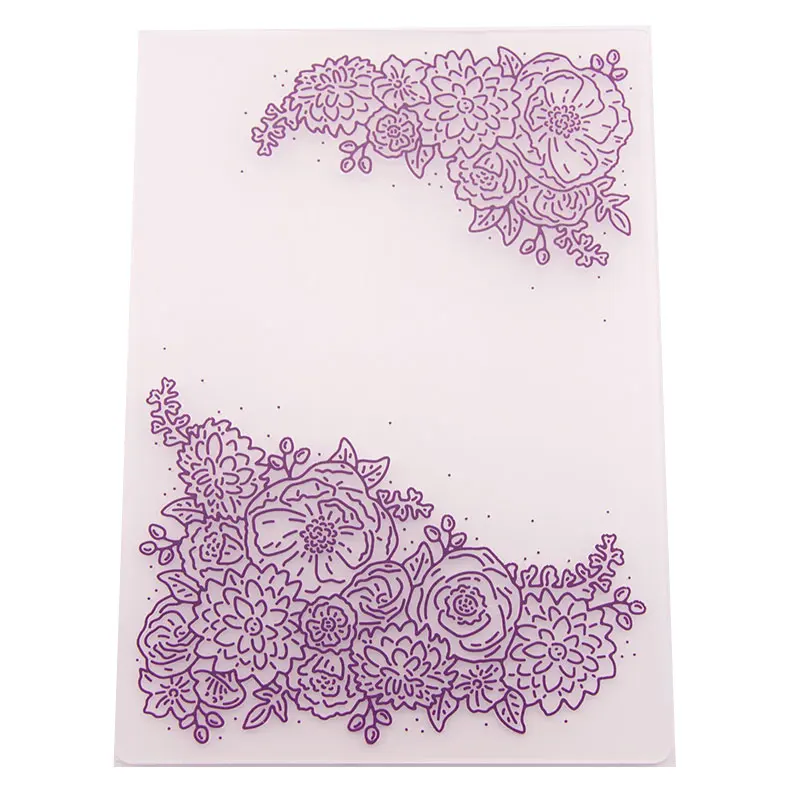 

NCraft Embossing folders EM090 Plastic Embossing Folder For Scrapbooking DIY Photo Album Card