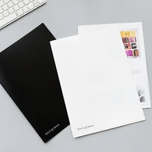 5 шт. милые модные прозрачные папки формата А4, папка для документов, папка для документов, канцелярская сумка для хранения продуктов WJD03