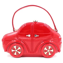 2016 new European and American fashion personality cute design vintage car shape lady handbag shoulder bag