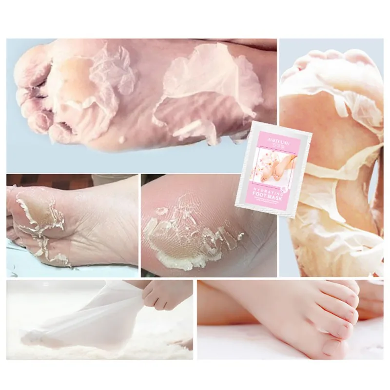 

2PC/bag Exfoliating Foot Mask Socks For Pedicure Socks Feet Peeling Baby Foot Mask Skin Care Feet Dead Skin Removal Foot Care