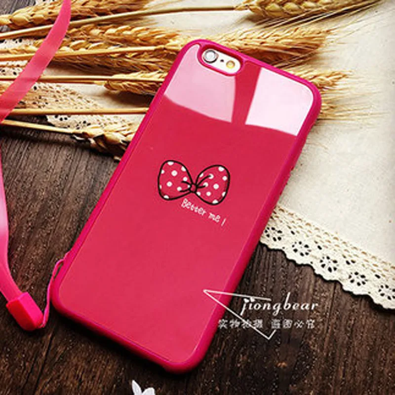 Модный крутой милый чехол для iphone 5S/5se 6/6s 7 8 plus с мультяшным дизайном из ТПУ