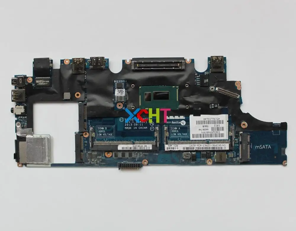 

for Dell Latitude E7240 CN-0K3P5K 0K3P5K K3P5K VAZ50 LA-9431P i5-4300U Laptop Motherboard Mainboard Tested