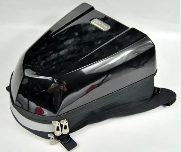 Ladell uglybros сумки с карманами мотоцикл сумка без ручки мотоцикл бак мотоцикла заднего сиденья 8 core - Цвет: Черный