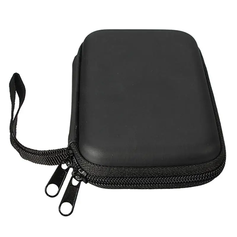 KROAK 2,5 дюймов gps сумка, черный чехол, портативный чехол на молнии, сумка, защитный чехол для gps жесткого диска