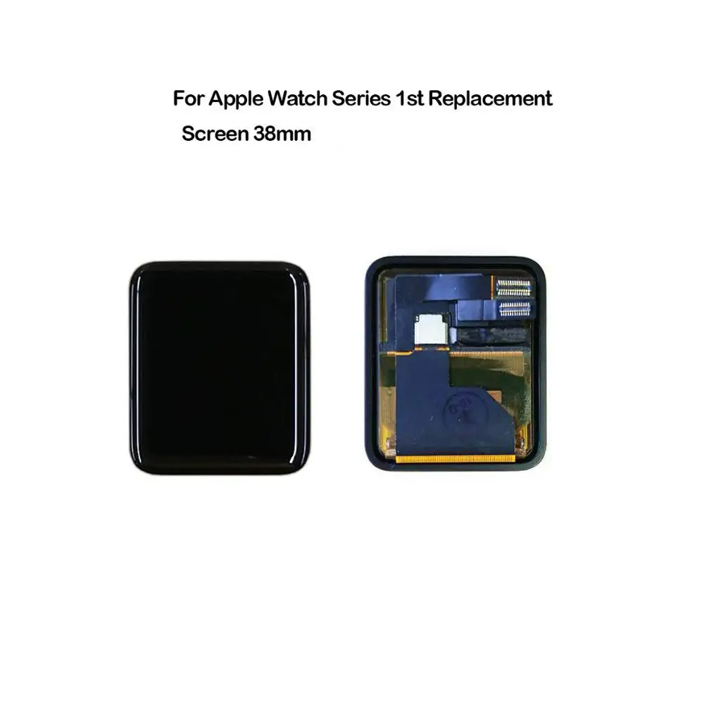 

LCD Screen Digitizer display assembly for Apple Watch Series 1, 2 38mm or 42 mm with free tools adhesive