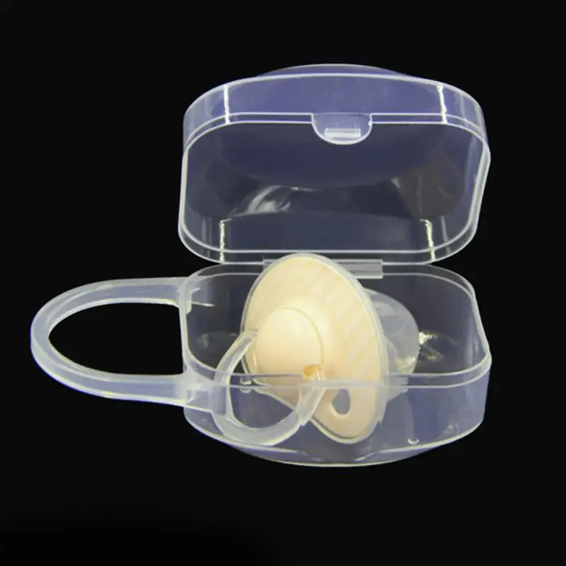 

Baby Pacifier Box PP Wide Mouth Nipple Box Portable Dust Pacifier Storage Box