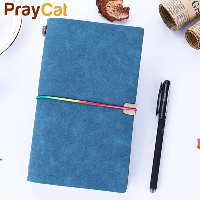 

Vintage Hardcover Bandage Notebook Travel Journal Marble Simple TN Designs Soft Cover Note book Diary Stationery Custom Logo