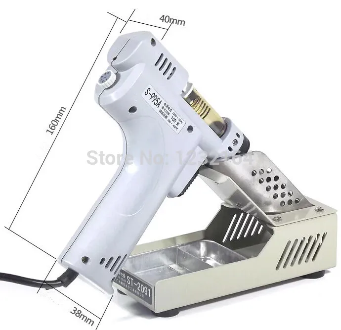 Пистолет для демонтажа Электрический абсорбирующий пистолет S-995A Электрический вакуумный насос для демонтажа припоя пистолет для припоя 220 в 100 Вт