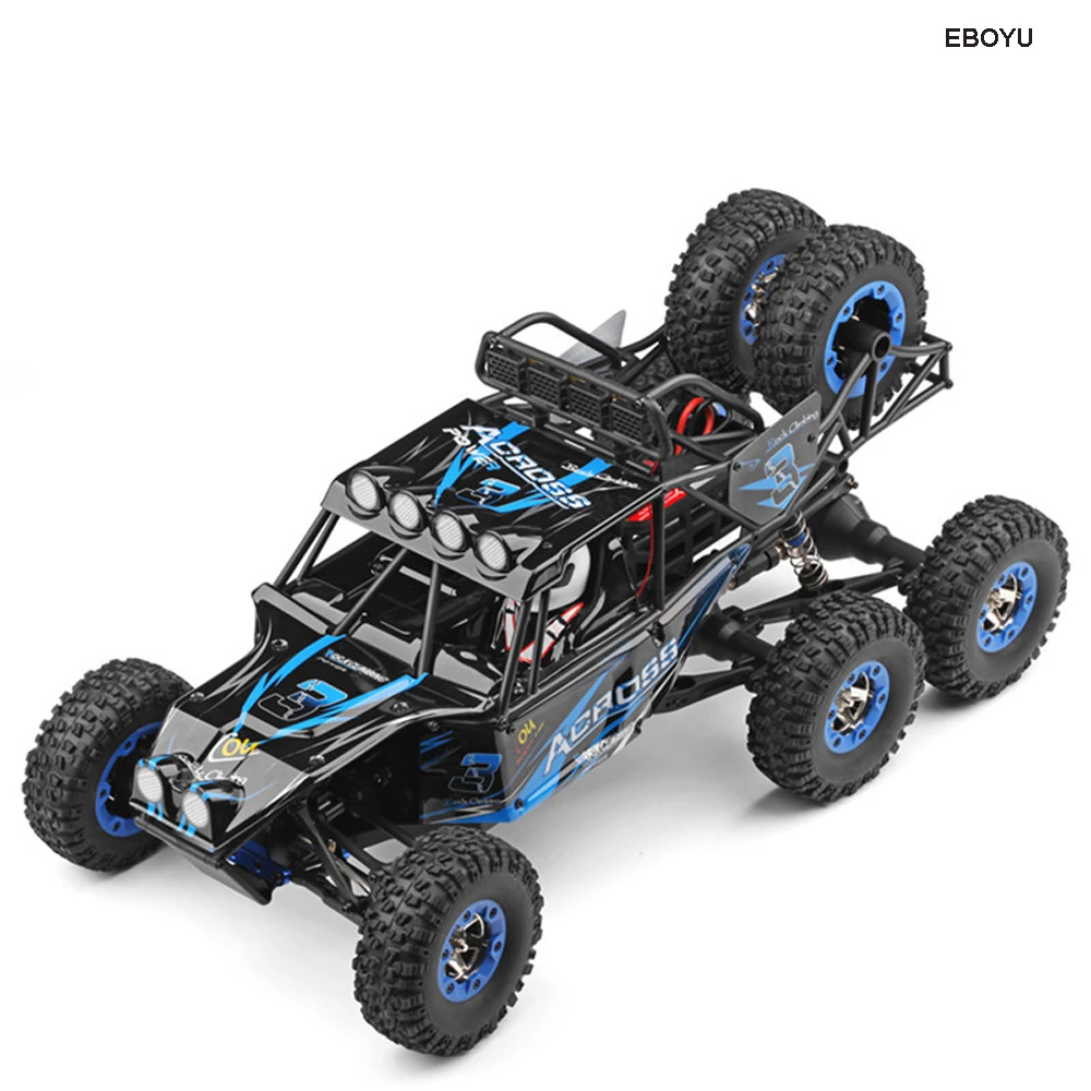 Wltoys 12628 1:12 RC автомобиль 2,4G 40 км/ч 6WD Электрический внедорожный Рок Гусеничный альпинистский RC багги RC автомобиль RTR