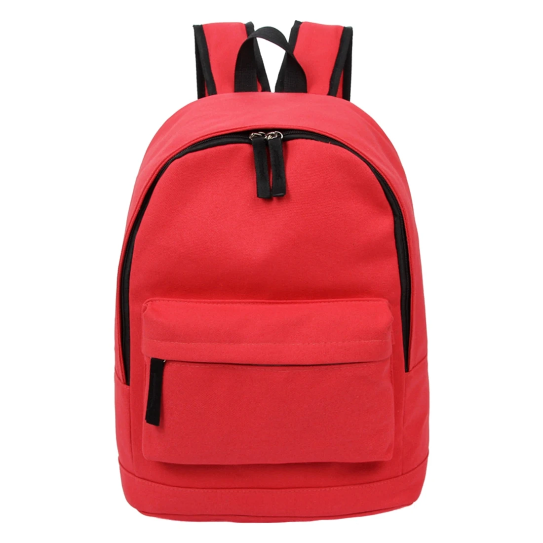 

5 pcs of Korea Style Fashion Backpack for Men and Women Preppy Style Soft Back Pack Unisex School Bags Big Capacity Canvas Bag