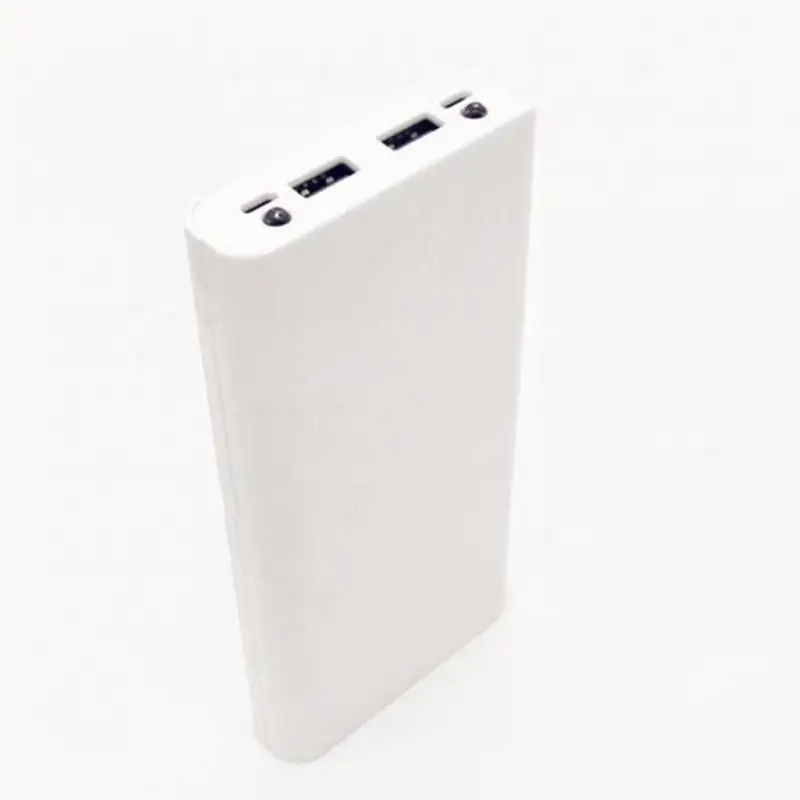 Противоскользящий коврик для телефона 17*8*2,2 см Высокое качество 5V Dual USB Автомобильное зарядное устройство 18650 Мощность банк Батарея коробка мобильного телефона Зарядное устройство для iphone6 Plus S6