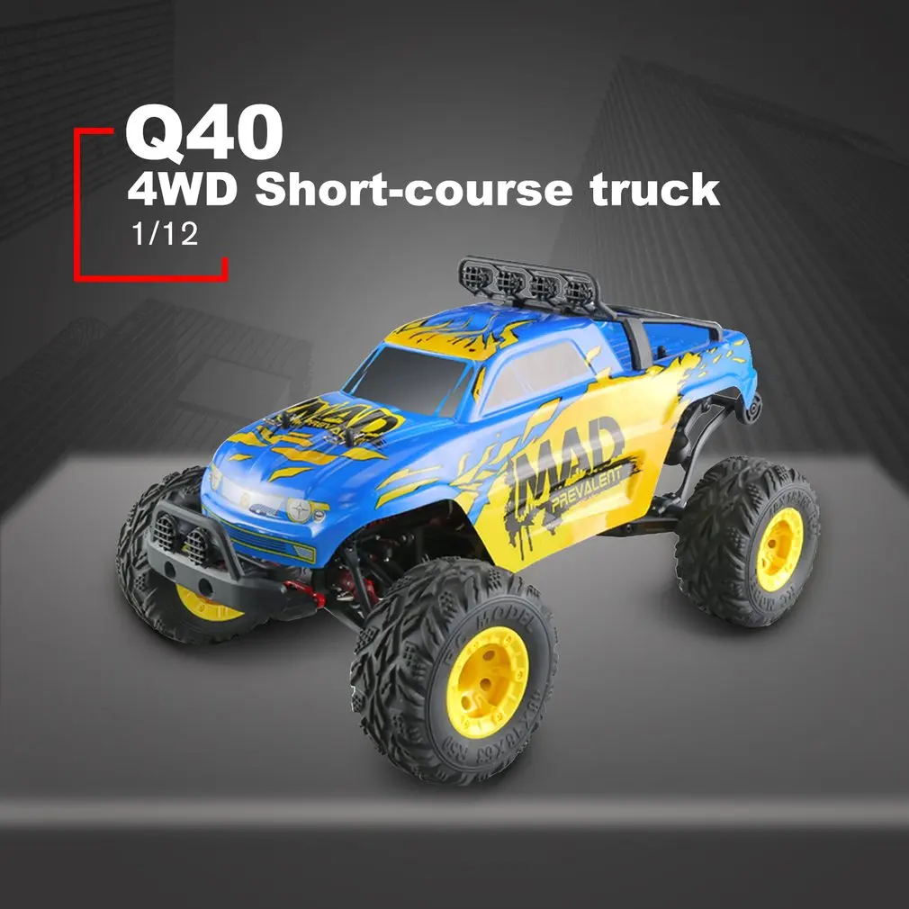 

JJR/C Q40 1/12 4WD Short-course High Speed RC Car Off-road Vehicle Buggy RTR Remote Control Car Toys for Kids Gift Present