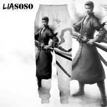 LIASOSO New Japan Anime ONE PIECE Roronoa Zoro Sword 3D Print Women Men's Pants Unisex Long Pants Casual Cool Pants A107