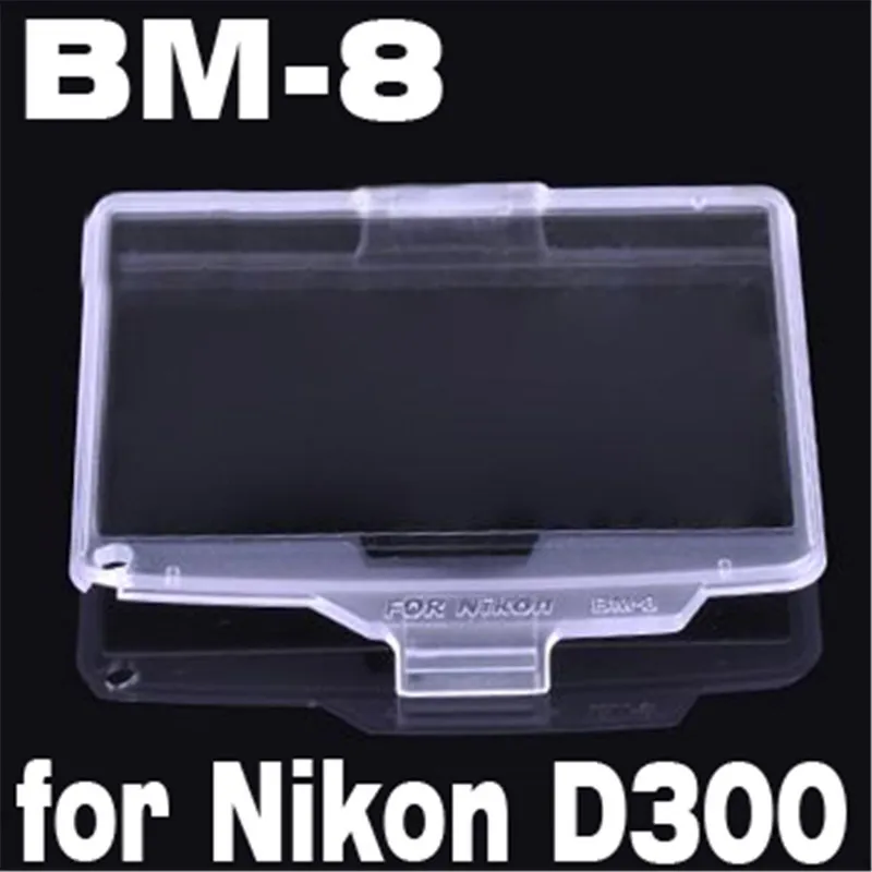 

Hot COMLYO Camera Cover BM-8 Hard Crystal Camera LCD Monitor Camera Screen Protector For Nikon D300 BM8 DSLR Camera Accessories