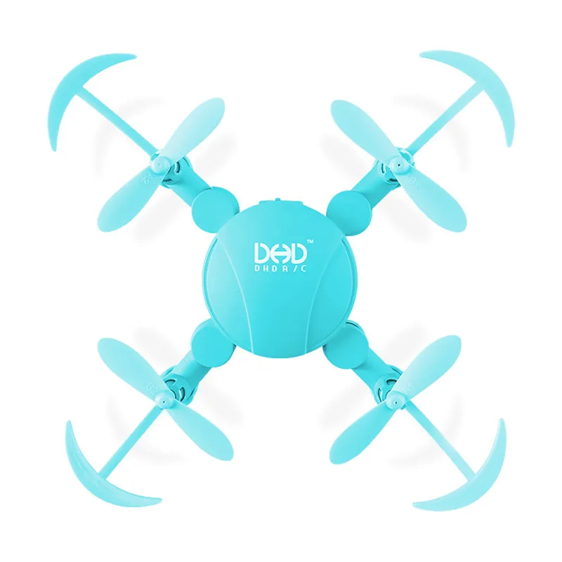JJRC DHD D4 мини карманный складной Дрон пульт дистанционного управления Quadcopter 4CH 6 Axis