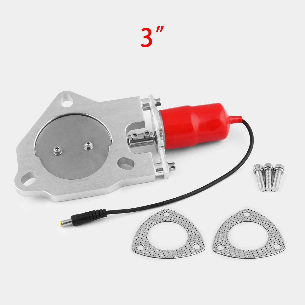 2," 3" гоночный Электрический выхлоп вырезанный дистанционный клапан управления двигателем комплект выхлопа автомобиля вырезанный - Цвет: 3 inch