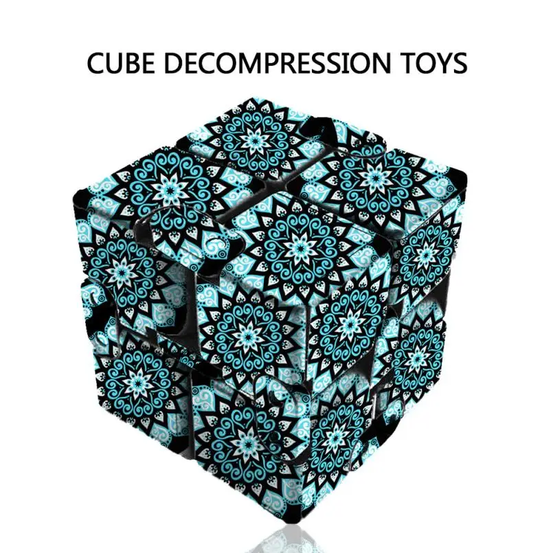 

#5001 Luxury EDC Infinity Cube Mini For Stress Relief Fidget Anti Anxiety Stress Funny DROPSHIPPING New Freeshipping Hot sales