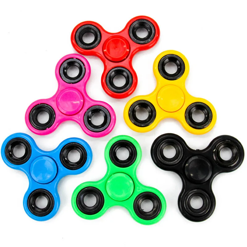 Anxiety Stress Relief Anti Stress Finger Gyro Spinner Fidget Hobbies Fun Reliever Spiral Kid Toy for Adult Good Toy Random Color