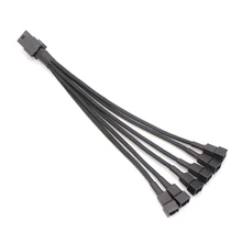 10pcs/Lot PCI-E 6Pin to 6x 3Pin 4Pin Fan Power Adapter Cable. 10pcs/Lot PCI-E 6Pin to 6x 3Pin 4Pin Fan Power Adapter Cable.