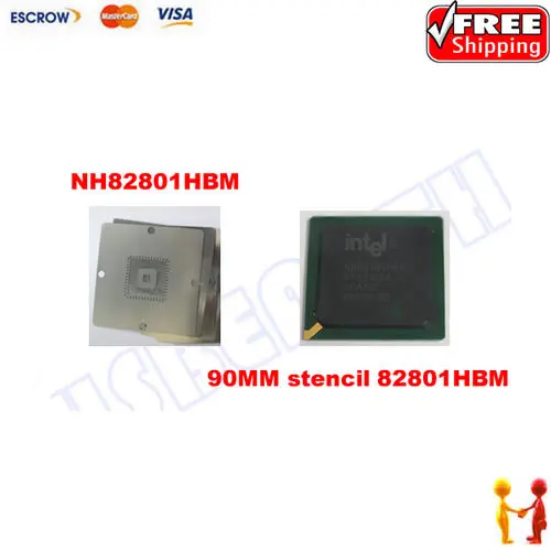 Freeshipping 100% NEW INTEL 82801HBM IC Chipset With BGA STENCIL 90MM (NH82801HBM) freeshipping 100% new intel 82801hbm ic chipset with bga stencil 90mm nh82801hbm