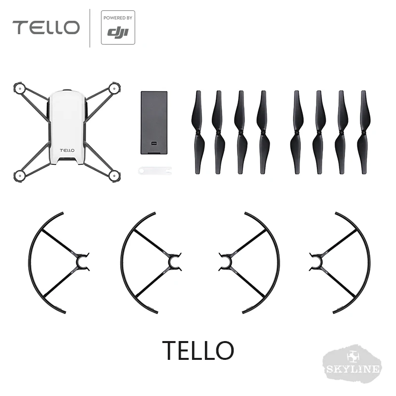 DJI Tello Mini Drone/Boost Combo APP игрушка дистанционного управления FPV RC Квадрокоптер 720P HD камера передачи с EZ снимками - Цвет: Tello