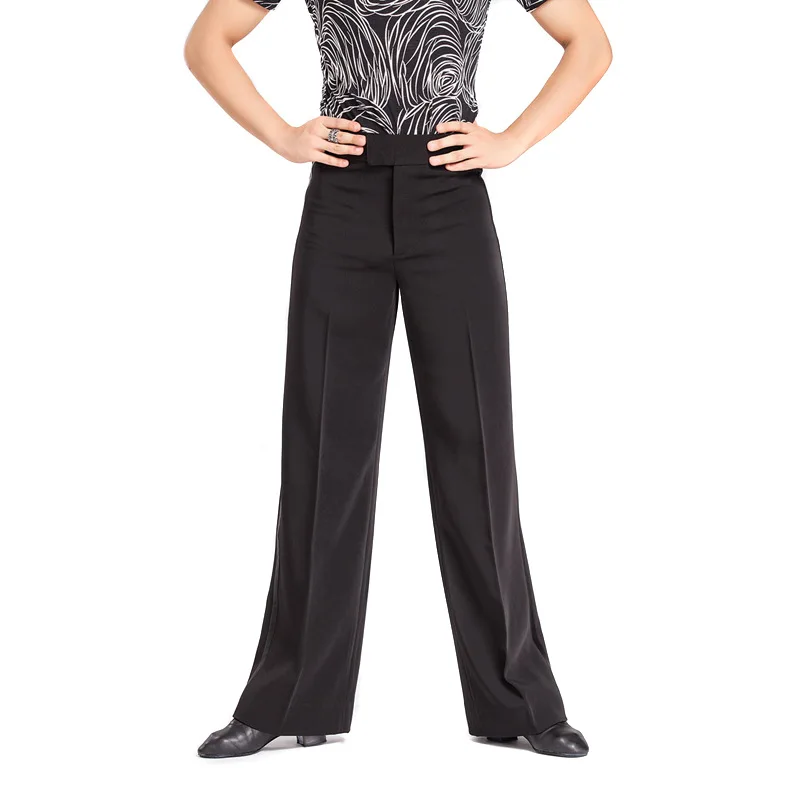 

Dance Pants Man Competition Performance Ballroom Modern Salsa Tango Samba Latin Mens' Dance Pants