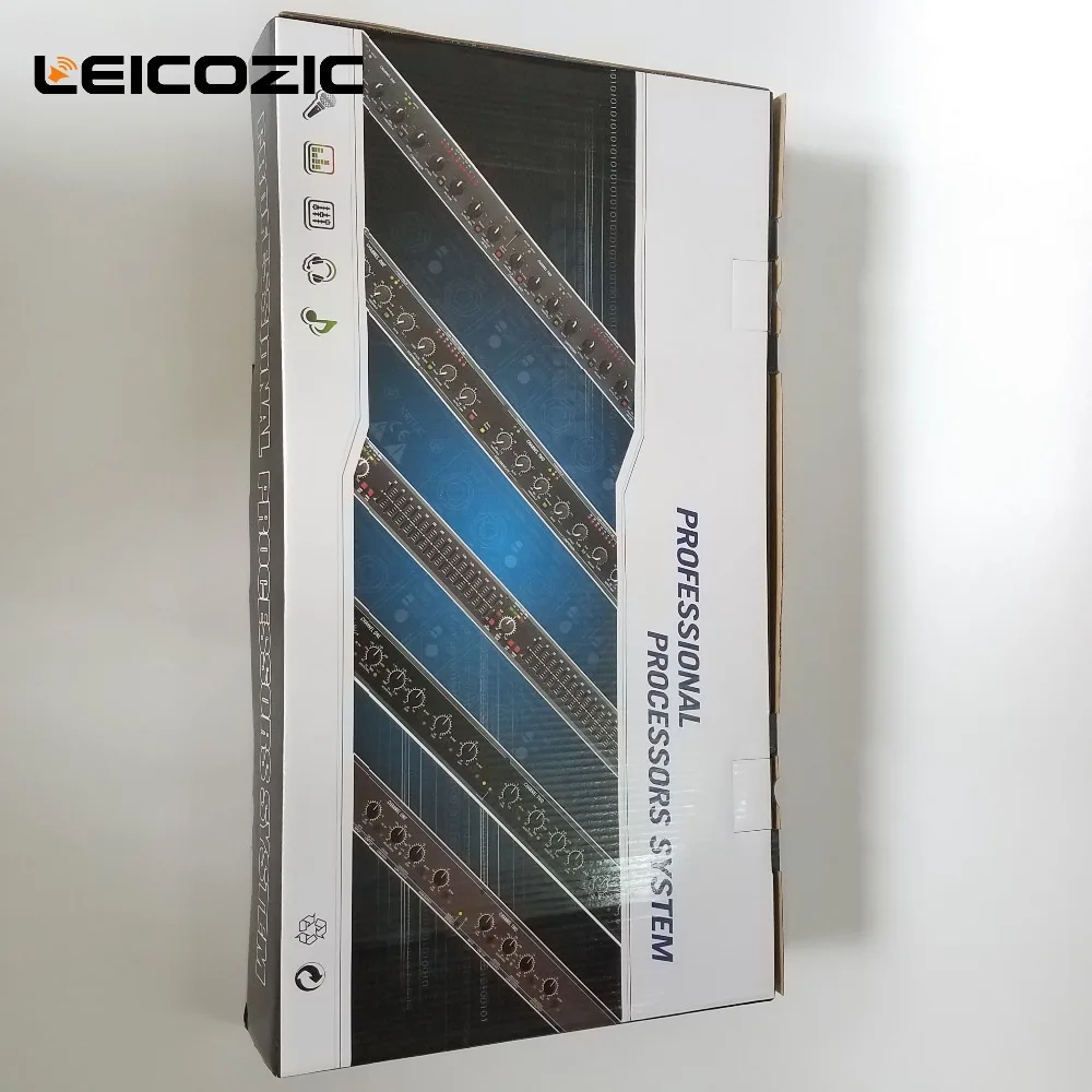 Leicozic EQ215 двухканальный 2x15 полосный стерео эквалайзер профессиональный графический эквалайзер Аудио Эффект prcessor оборудование эквалайзер
