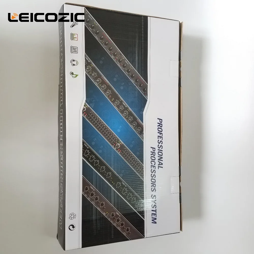 Leicozic EQ215 двухканальный 2x15 полосный стерео эквалайзер профессиональный