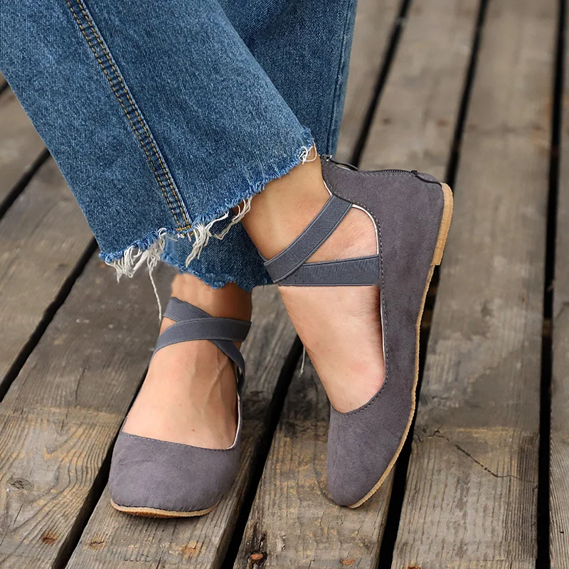 

2018 Women Flat Shoes Round Toe Shoes Woman Leopard Sequin Solid Color Ballet Shoes
