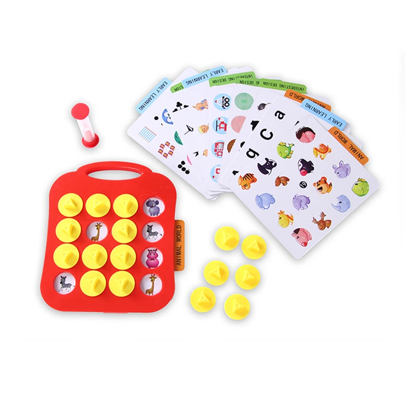 

Children memory training matching pair board game early education interactive toy parent child link up chess toys