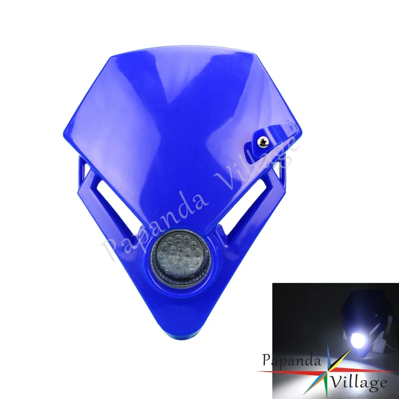 Papanda синий Dirt Bike СВЕТОДИОДНАЯ фара для мотоцикла двойная Спортивная GASGAS TXT PRO 280 125