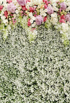 

HUAYI Wedding colorful roses Flowers party decorations Background backdrop newborn photography props photoshoot XT-6182