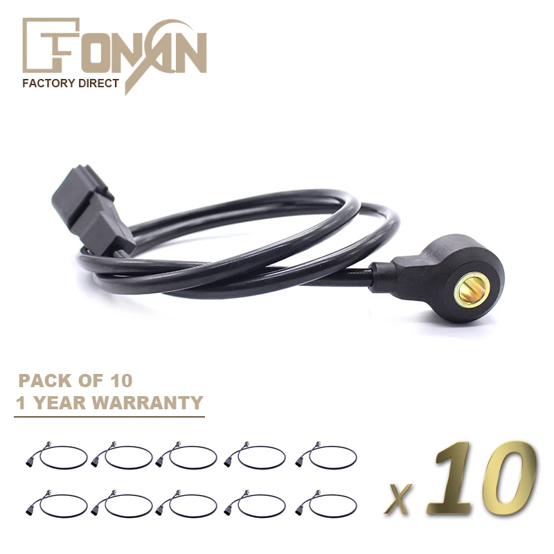 X10 Wholesale Knock Sensor For Audi TT VW Volkswagen Golf V VI Jetta New Beetle 2.5 07K905377E 07K 905 377 E | Автомобили и