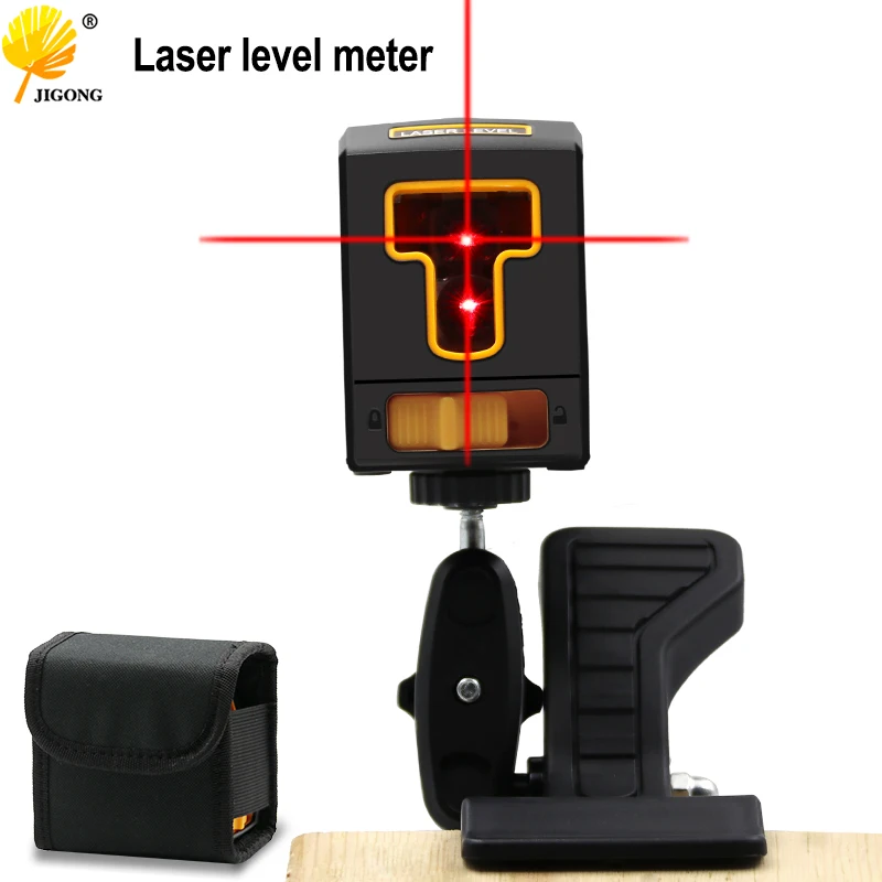 

Laser Level 2 Red Cross Line 1 Point Horizontal Vertical 360 Rotary Self-leveling Nivel Laser Diagnostic tools