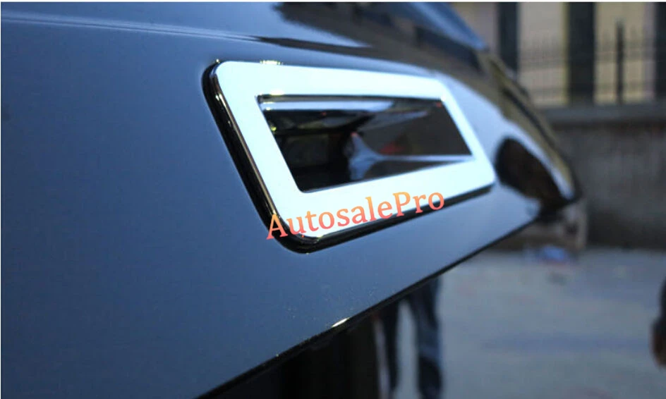 1pcs Chrome Rear Trunk Door Tail Gate Handle Bowl Cover