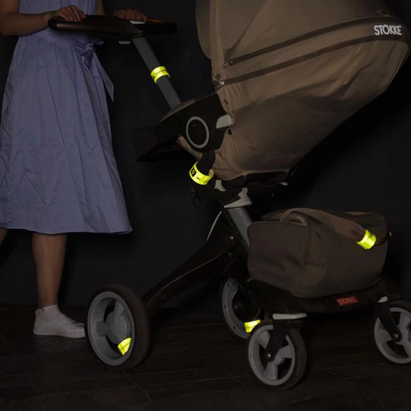 Xiaomi Miaomiaoce браслет, мигающий наручный ремень, светоотражающий ремешок, ремешок для бега, езды на открытом воздухе, спортивный детский автомобиль