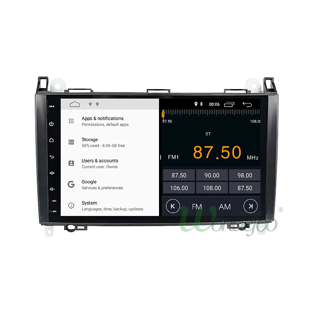 Perfect IPS Android 8.1 2G 4 Core 2 Din auto dvd player for Benz Sprinter B200 W209 W169 W169 W245 B170 Vito W639 GPS stereo radio audio 4