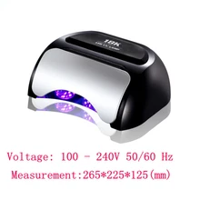 Производитель TNT или FedEx 18 K 110 V и 240 V Высокая Мощность светодиодный светильник ногтя cuirng Гель-лак для ногтей в течение 5 секунд, Черный и белый Цвет