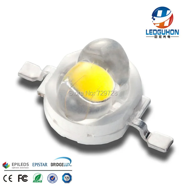 

3W Peanut white high power LED light emitting diode