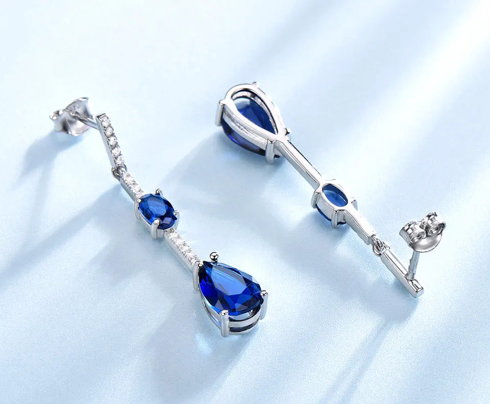 UMCHO-solid sterling silver earrings for women EUJ068S-1 (10)