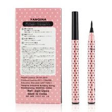 Карандаш для подводки глаз Быстросохнущий Водонепроницаемый Черный Макияж Косметика Красота подарок QS888