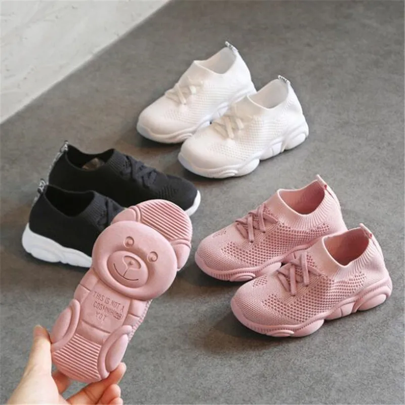 

2019 Spring and Autumn Children shoes boys sneakers girls Kids Shoes Sneakers Baby Breathable Outdoors Sport Shoe size 26-37
