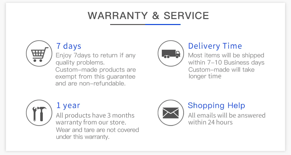our service