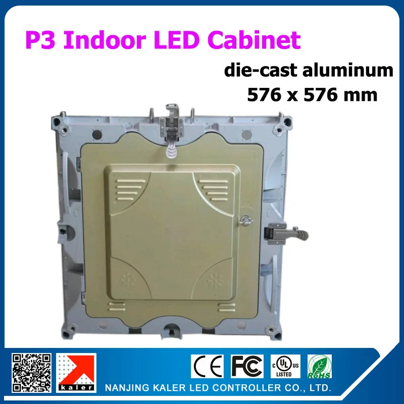 

TEEHO High resolution P3 576x576mm rental indoor led display wall for video animation text led display board with receiving card