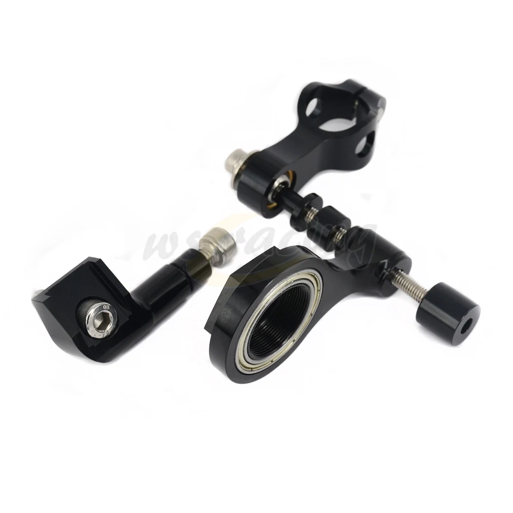 For Yamaha R6 2006-2014 Steering Damper Stabilizer Mounting Bracket Full Set CNC