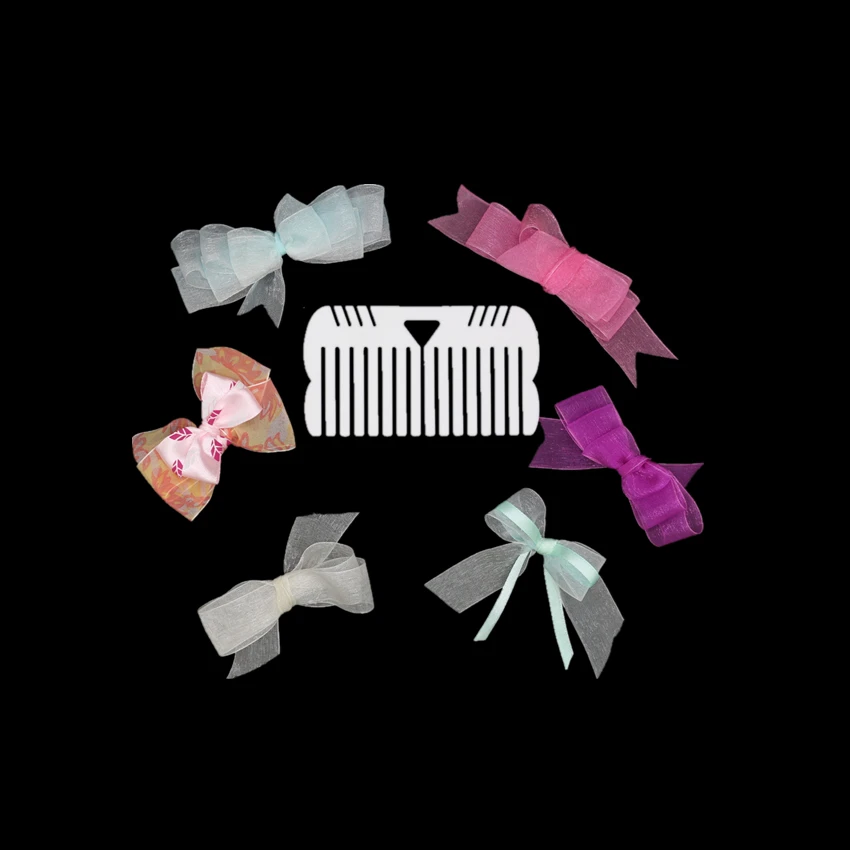 

12.5*7cm Useful Creative Bow Maker Tool DIY Craft Supplies Easy To Make a Bow DIY Wedding Party Bow-knot Wreaths Present Decor